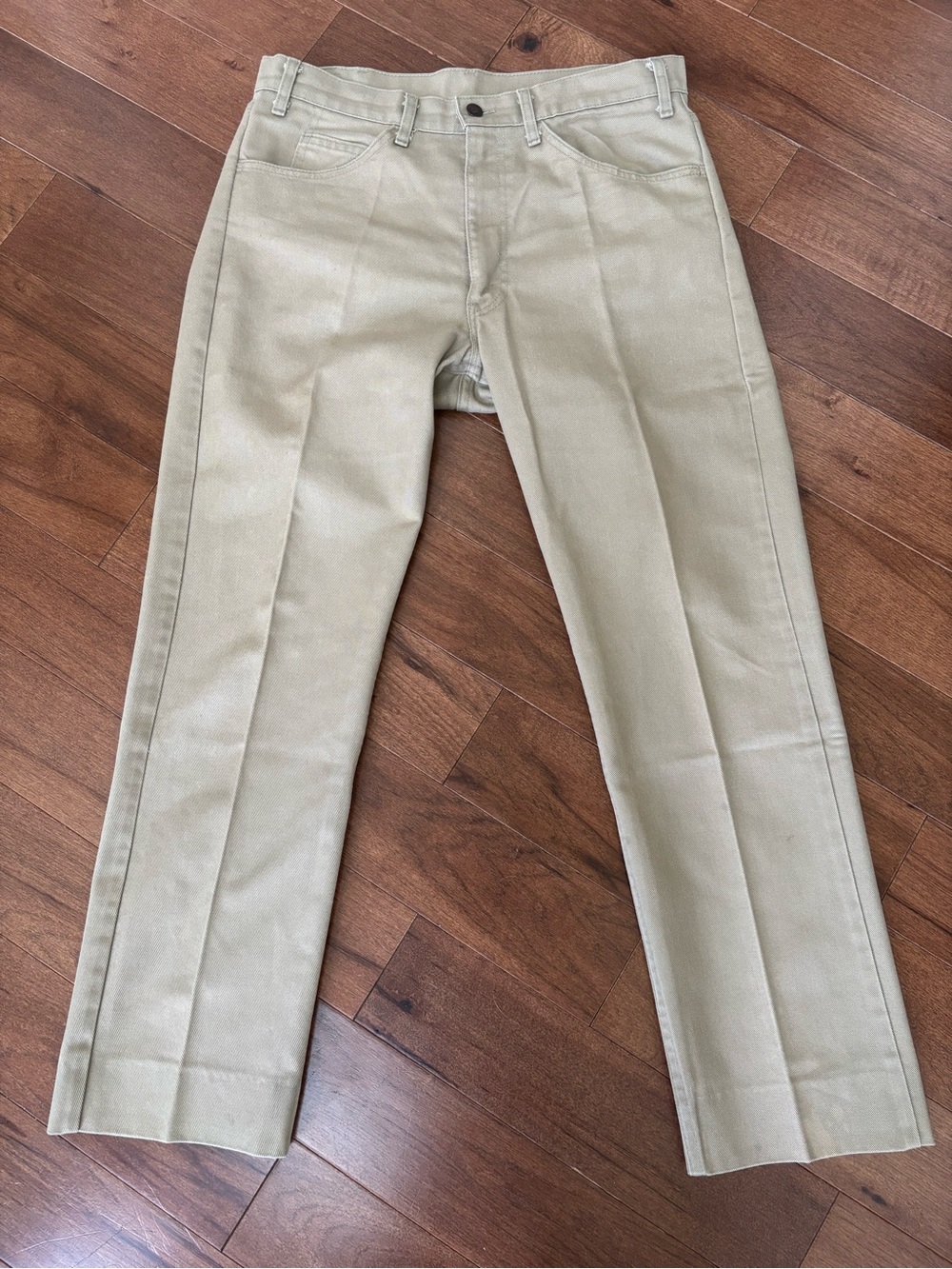 Vintage Levi’s 505 Tan Pants made in USA 1980s